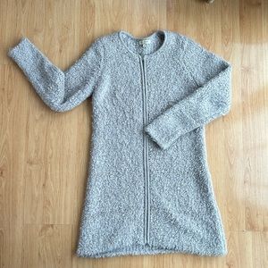 Silvia Novelli Mohair Blend Zip Up Sweater